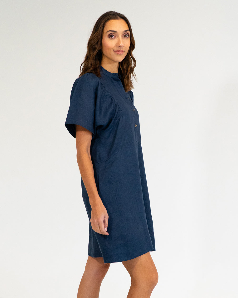 Ticino Mini Dress - Navy
