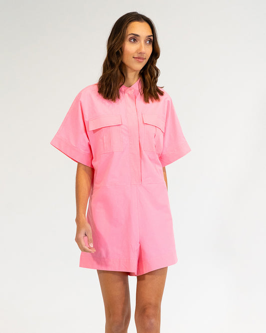 Verona Playsuit - Pink
