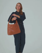 Arcadia Tote - Tan Pebble