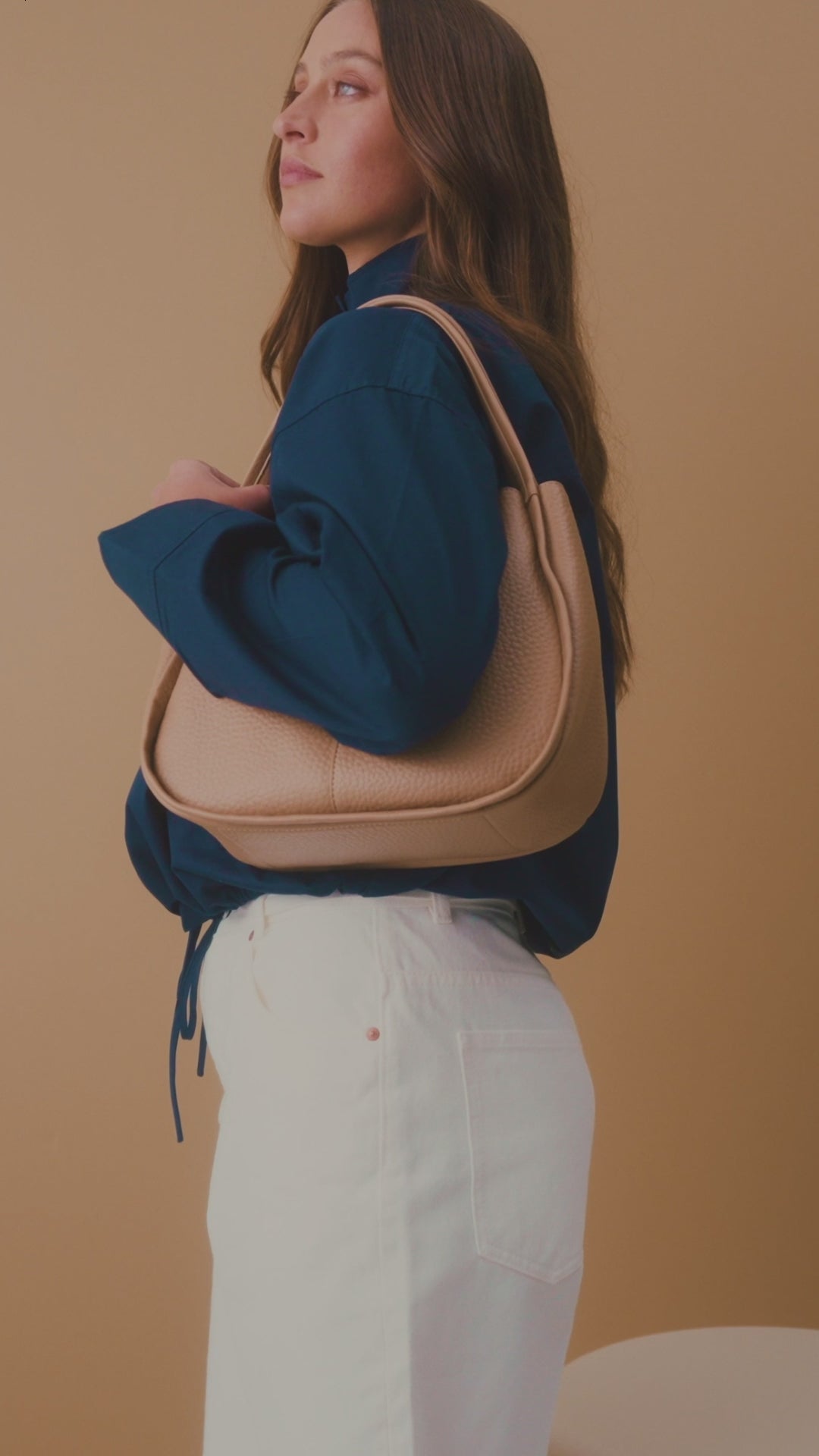 Capri Shoulder Bag - Taupe
