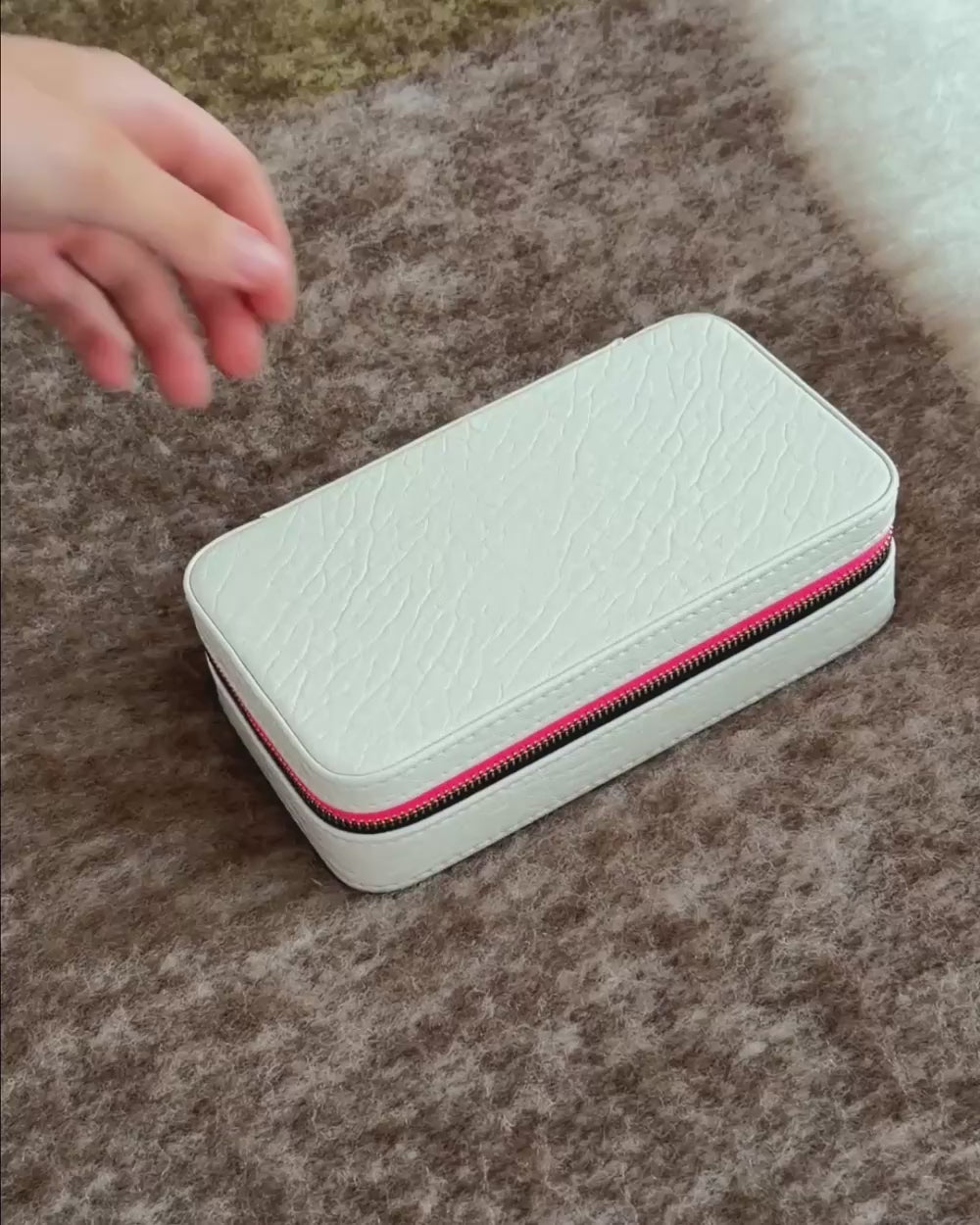 Jewellery Case Large - Chalk