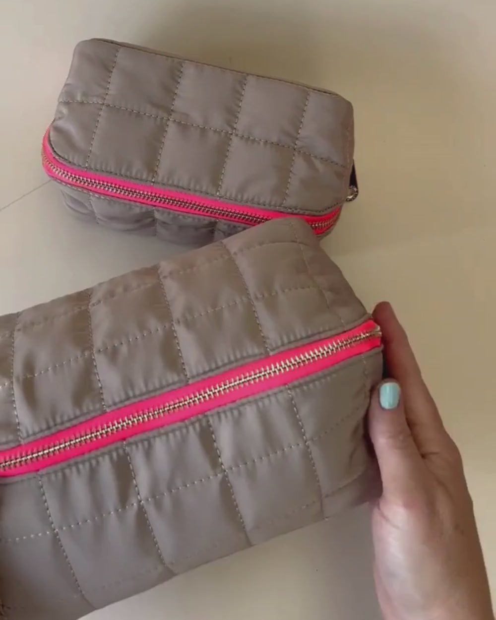 Washbag - Taupe