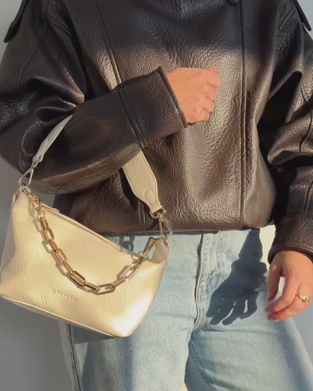 Leyton Crossbody - Chalk