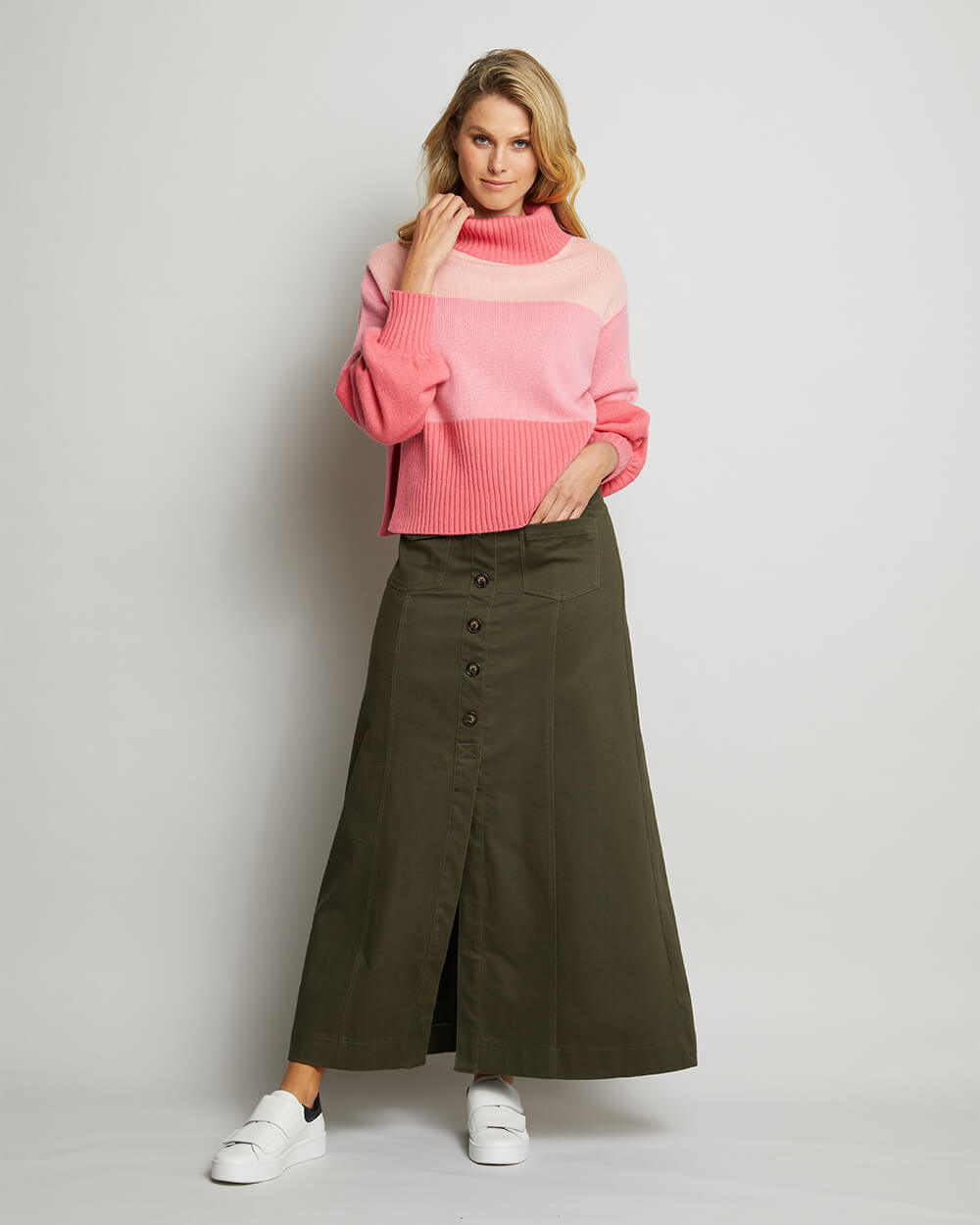 Boronia Knit - Watermelon Multi