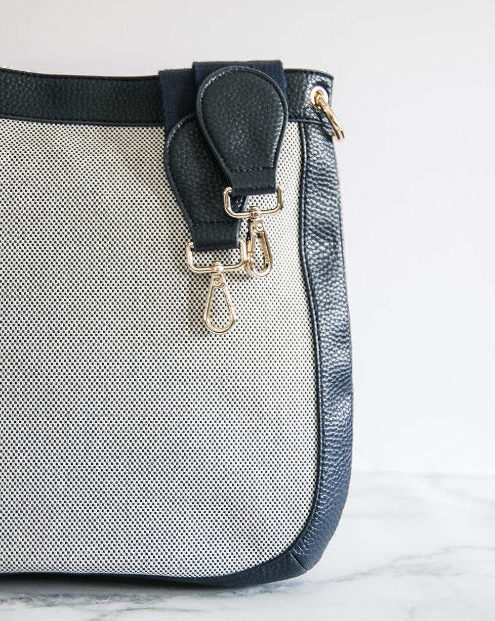 Mayfield Tote - French Navy Canvas